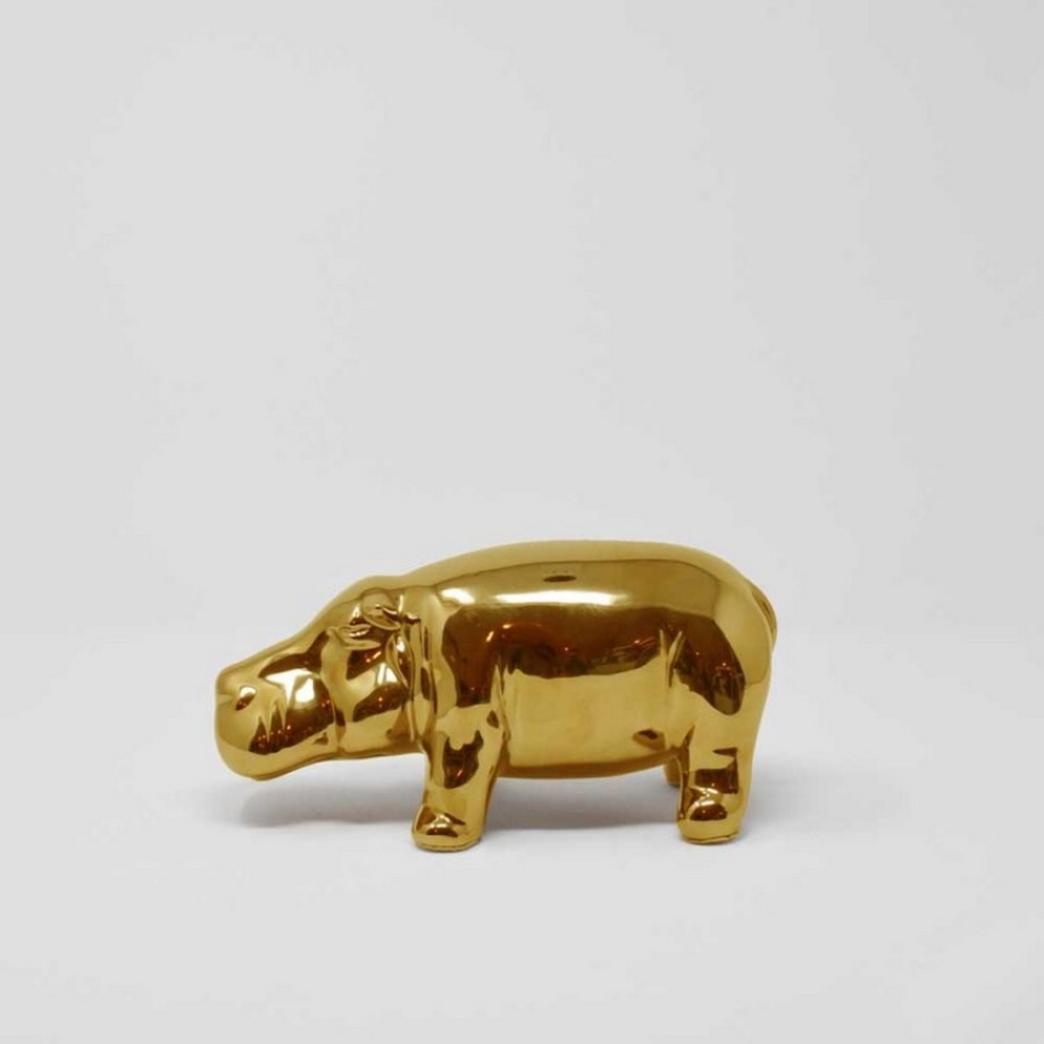 Hippo Miniskulptur von Adriani & Rossi