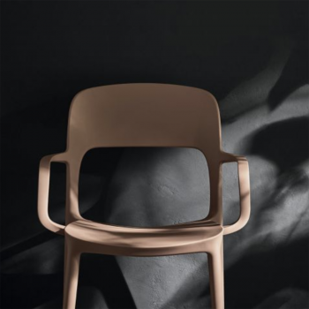 Bontempi Gipsy stapelbarer Stuhl aus Polypropylen