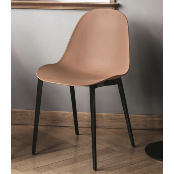 Mood Chair von Bontempi mit Struktur aus Holz, Stahl, Aluminium mit und ohne festen oder drehbaren Armlehnen