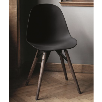 Mood Chair von Bontempi mit Struktur aus Holz, Stahl, Aluminium mit und ohne festen oder drehbaren Armlehnen