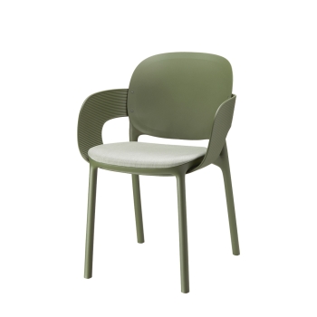 Hug gepolsterter Sessel mit Armlehnen von Scab Design