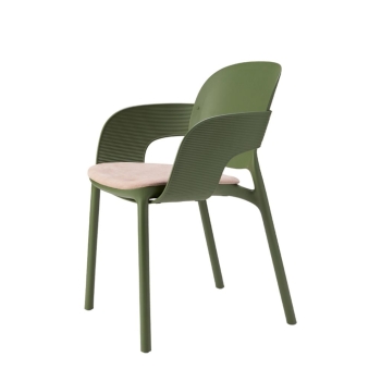 Hug gepolsterter Sessel mit Armlehnen von Scab Design