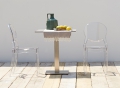 Iglu-Stuhl im feuerfesten Polycarbonat-Scab-Design