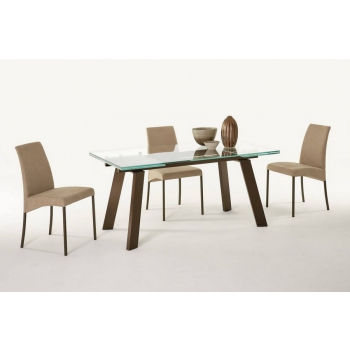 Elias gepolsterter Stuhl von Ingenia Bontempi