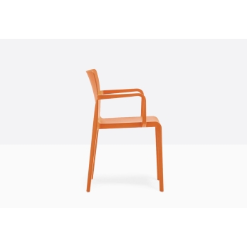 Volt-Stuhl aus Polypropylen von Pedrali, stapelbar