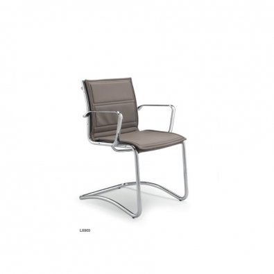 Lux Stuhl von Olivo & Groppo mit Schlittenstruktur gepolstert
