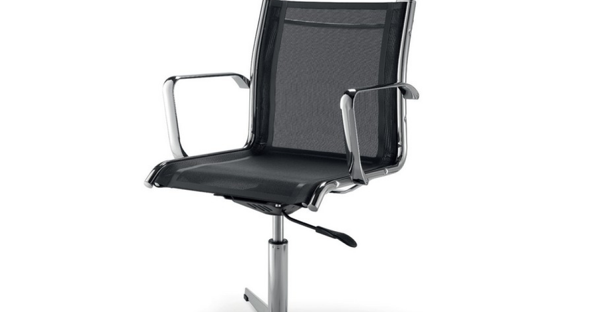 Olivo & Groppo Lux Bürostuhl Net Fabric 4 Speichenstruktur - Bürostühle