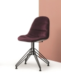 Mood Stuhl mit Stahlrahmenpolsterung von Bontempi