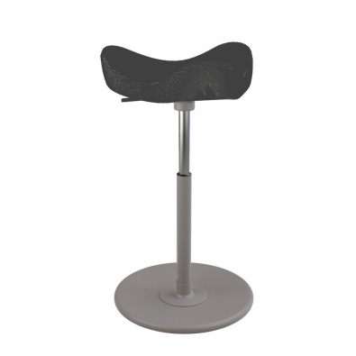 Stuhl bewegen Graue Struktur Grauer Sitz von Varier in Prompt Delivery