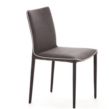 Nata Stuhl von Bontempi mit niedriger Rückenlehne