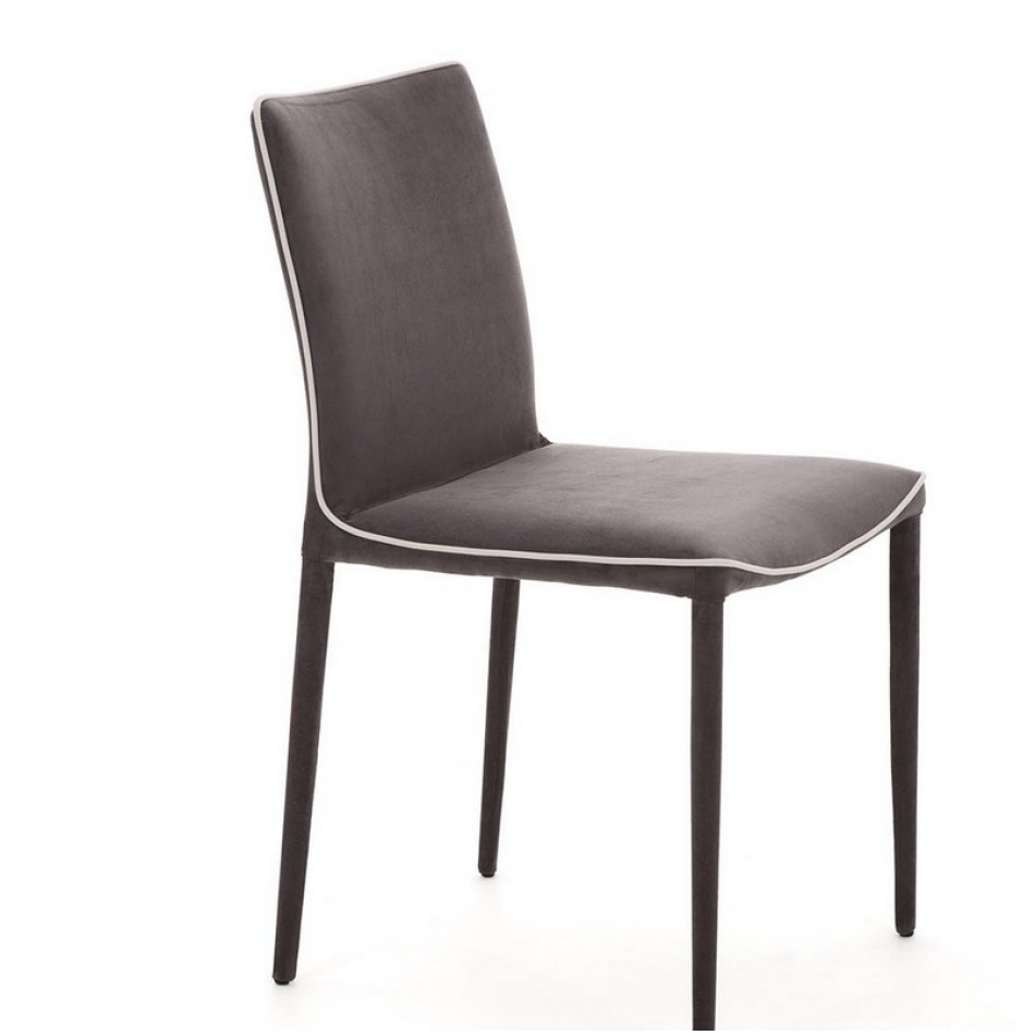 Nata Stuhl von Bontempi mit niedriger Rückenlehne