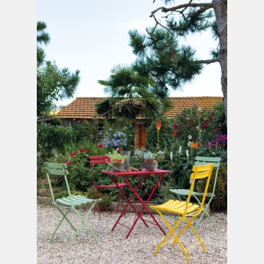 Step ST105 Vermobil Klappbarer Gartenstuhl aus Eisen