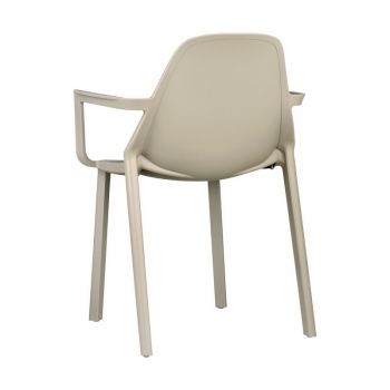 Mehr Scab Desig Stuhl mit Armlehnen für innen und außen