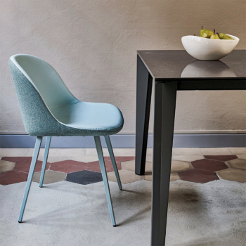 Sonny Stuhl mit Stoff- oder Lederbezug von Midj