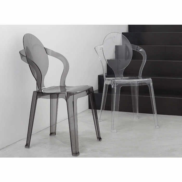 Spoon Stuhl im Design Scab aus Polycarbonat