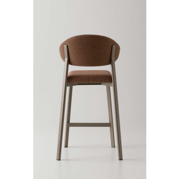 Beba Curvy gepolsterter Hocker von Point House