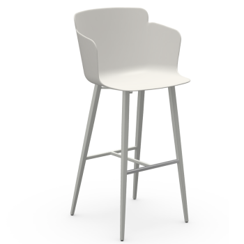Calla S/PM Hocker aus Polypropylen oder gepolstert