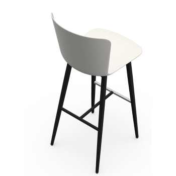 Calla S/PM Hocker aus Polypropylen oder gepolstert