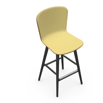 Calla S/PM Hocker aus Polypropylen oder gepolstert