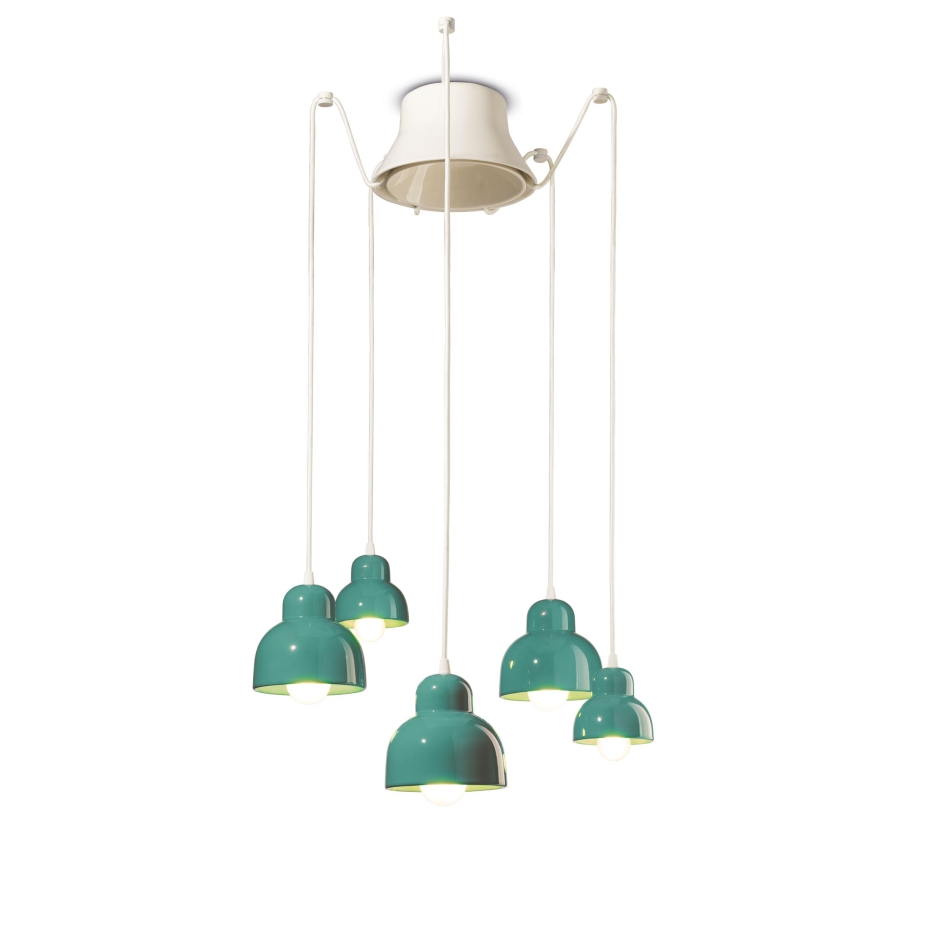 AUFHÄNGUNG 5 LICHTER DECO' BERIMBAU C2605