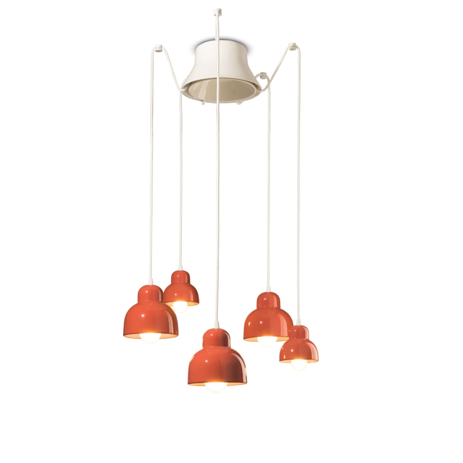 AUFHÄNGUNG 5 LICHTER DECO' BERIMBAU C2605