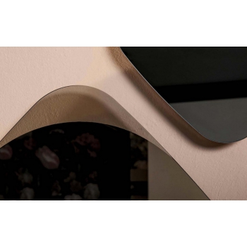 Tonin Casa Phyton Spiegel aus geformtem Glas