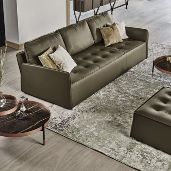 Planet Couchtisch von Bontempi aus Stahl und Kristall oder Supermarble