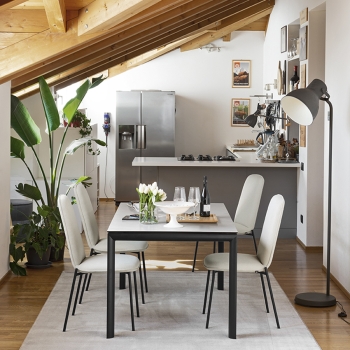 Dorian CB4815-R 160 B ausziehbarer Tisch von Connubia