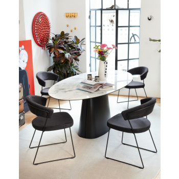 Ellisse CB4858-FE 200 ovaler Tisch von Connubia