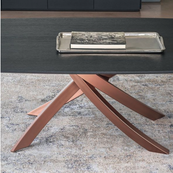 Artistico feststehender und ausziehbarer Tisch von Bontempi 