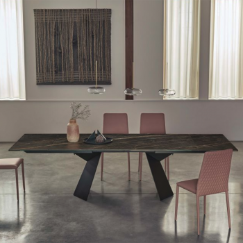 Fester und ausziehbarer Tisch Fiandre von Bontempi