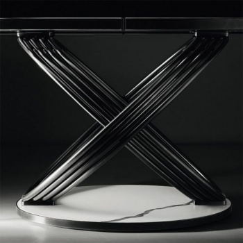 Fester und ausziehbarer Tisch Fusione von Bontempi