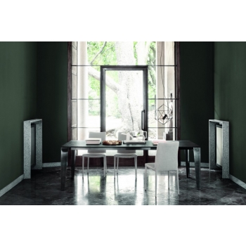 Moderner Designertisch Cruz von Bontempi in verschiedenen Größen und Ausführungen