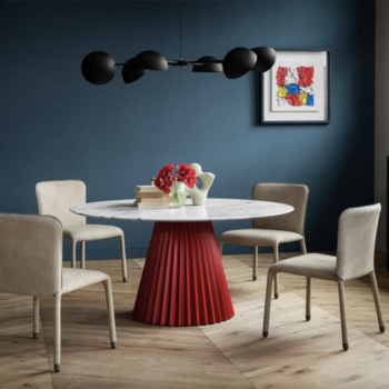 Plissee Metalltisch von Midj