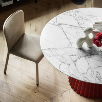 Plissee Metalltisch von Midj