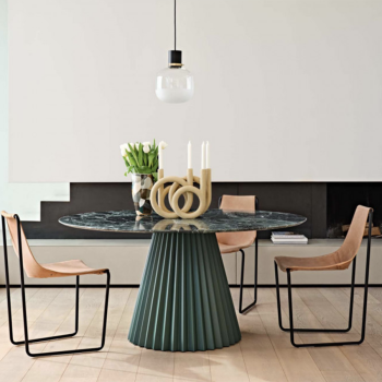 Plissee Metalltisch von Midj