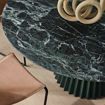 Plissee Metalltisch von Midj