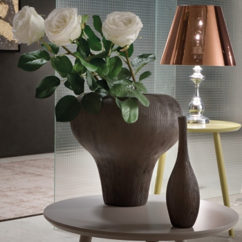 Tob Big Vase in Streifenoptik von Adriani & Rossi