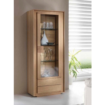 1 Türglas Wohnzimmerschrank
