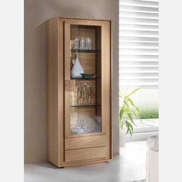 1 Türglas Wohnzimmerschrank