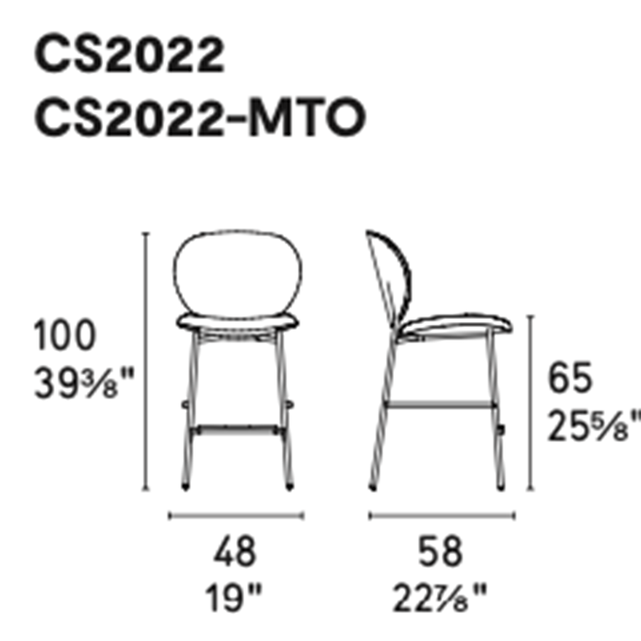 Calligaris Stool Inès CS2022 Stools Equal furniture