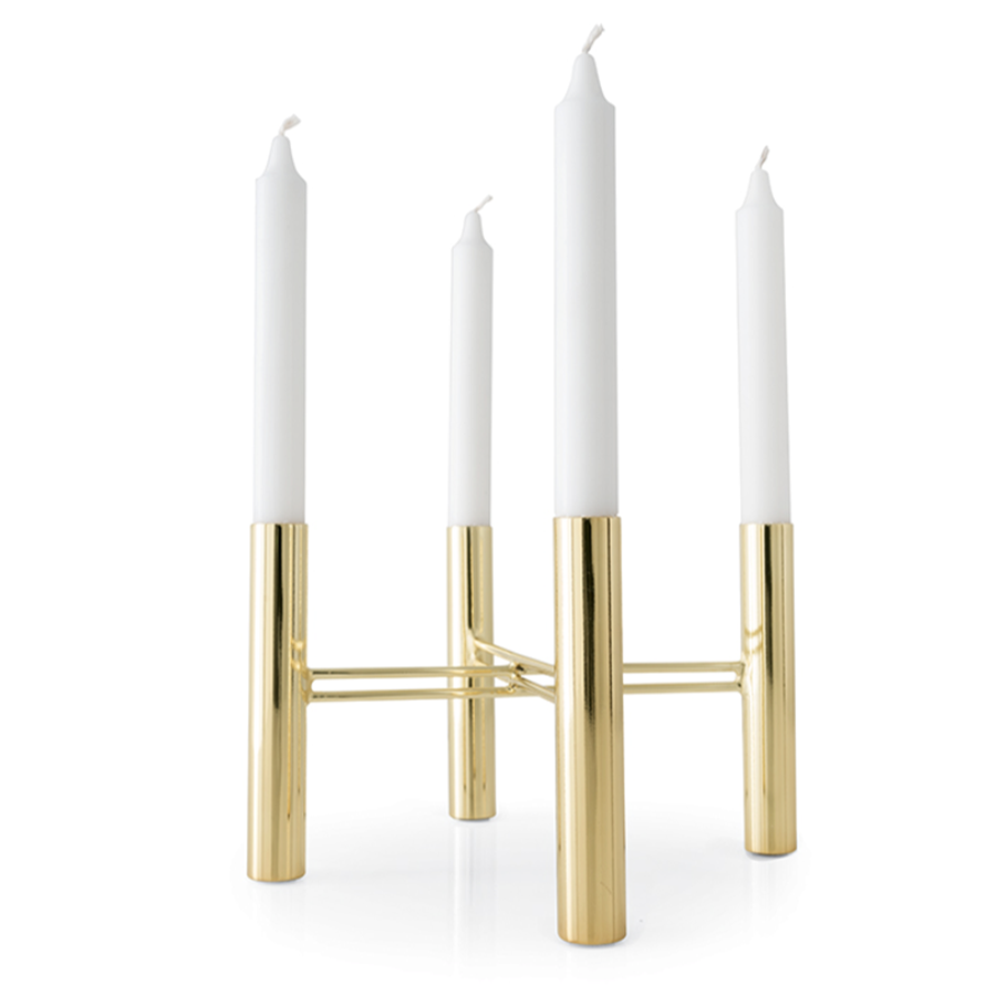 LUME CS7197 Metal candle holder by Calligaris
