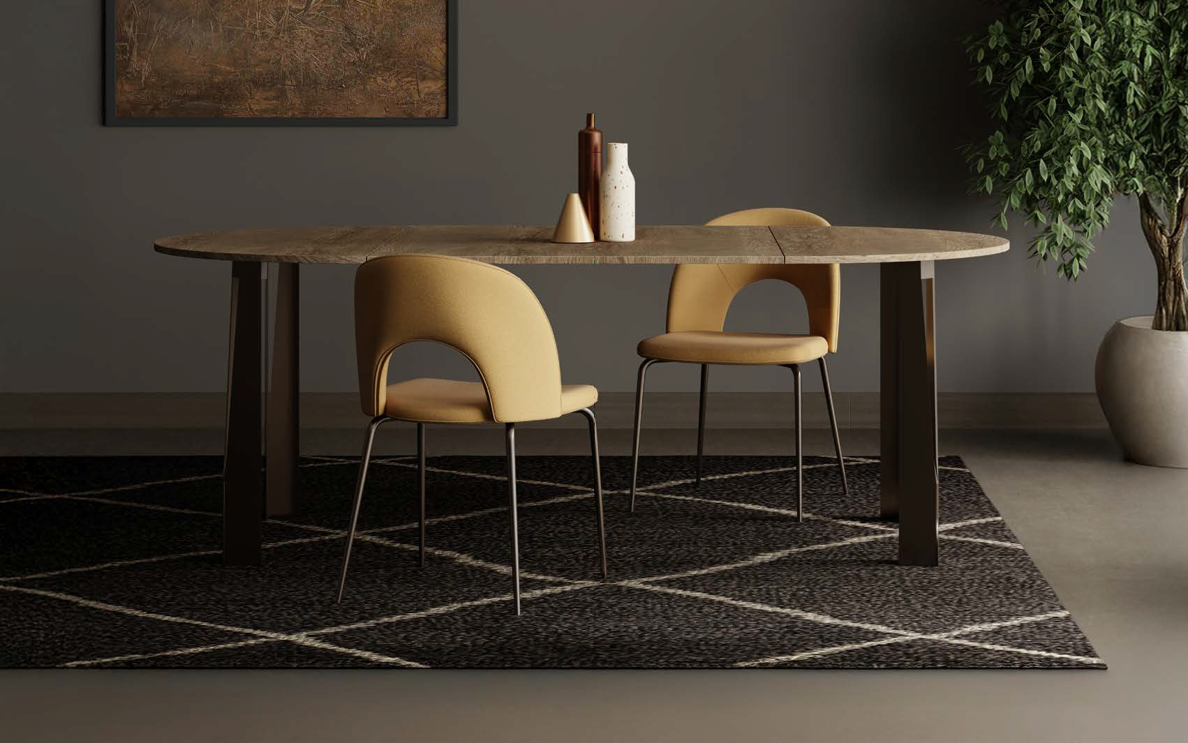 Jet Table by Zamagna | Pari Furniture