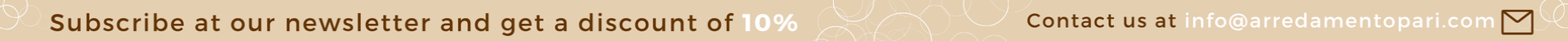 Promo newsletter 10%