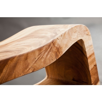 Otto CP501 / 8 stool by Cipì in wax-treated wood