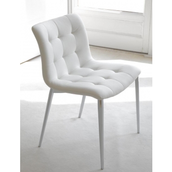 Bontempi Kuga chair in leather or imitation leather