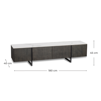 Alpha TV Stand by Stones