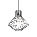 AMPOLLA-4 SP1 BLACK suspension chandelier by Ideal Lux