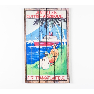 Antilles Wood Print by Stones