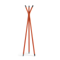 Guapa coat stand in metal and leather by Midj